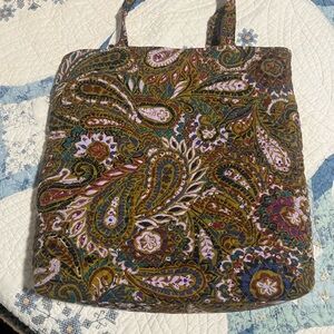 Vera Bradley Multicolor Paisley Tote